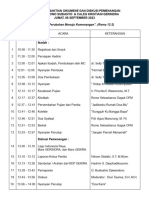 Rundown Kebaktian Oikumene Dan Diskusi Pemenangan Prabowo Subianto - Final