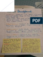 Psychology - Human Development Notes