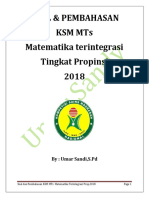 KSM Prov 2018