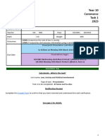 10COM Task 1 Assessment Notification 2023