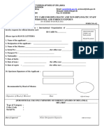 Application For Identity Cards For Diplomatic and Non Diplomatic Staff UN Personnel and Foreign Experts Form No.02