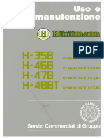 Hurlimann H478 Uso e Manutenzione