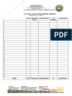 Attendance Sheet