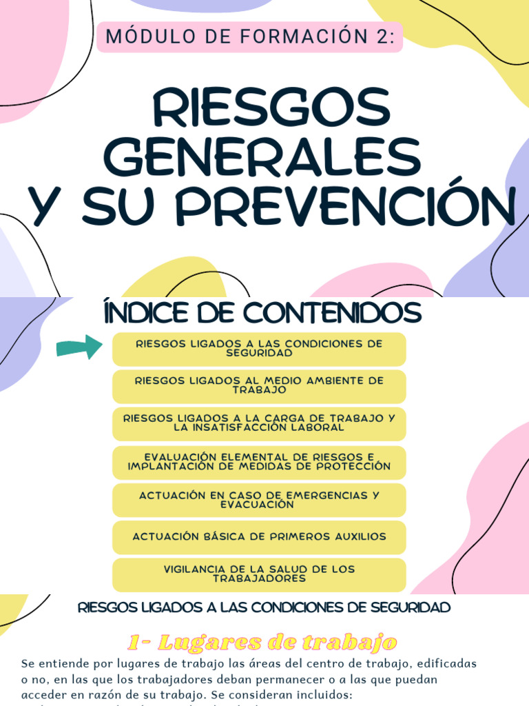 Prevención de Riesgos Laborales | PDF | ruido | Higiene