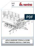 Catalogo - Aplicador de Vinhaca 22.500 - Tipo Tridem Bitola 3000MM Rev12