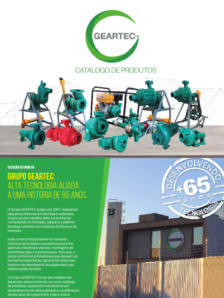 Catalogo - Geartec Bombas - Pipa | PDF