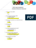 Perguntas Turma2023 QuizzBiblico