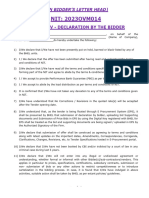 4 Section IV Declaration by Bidder