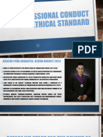 Professional Conduct and Ethical Standard