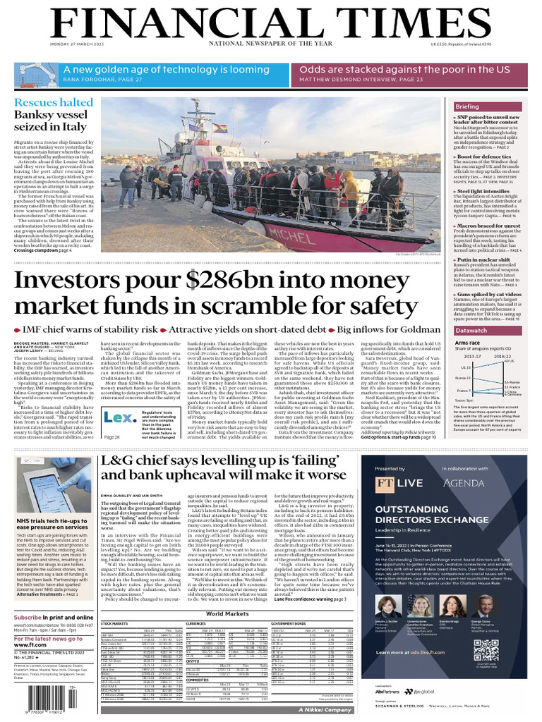 FT Uk | PDF | Money Market Fund | National Health Service