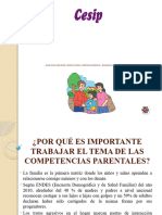 Taller para Padres y Madres Competencias Parentales - 1