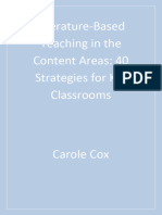 Literature-Based Teaching in The Content Areas 40 Strategies For K-8 Classrooms (Carole A. Cox)