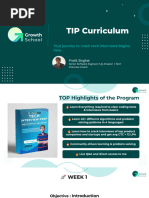 Tech Interview Prep - Curriculum