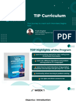 Tech Interview Prep - Curriculum