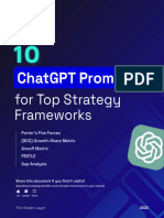 10 ChatGPT Prompts For Top Strategy Frameworks 1697622059