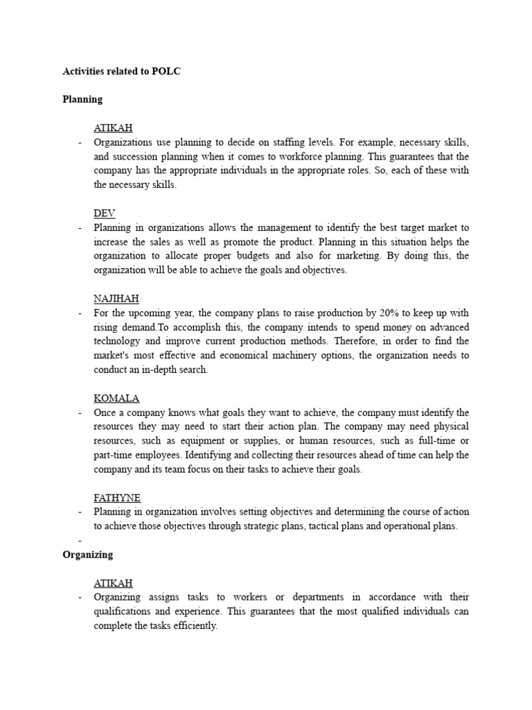 Polc 1 | PDF | Human Resources | Sales