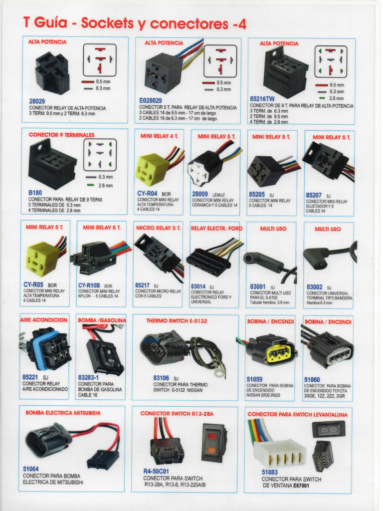 Catalogo Sockets y Conectores II | PDF