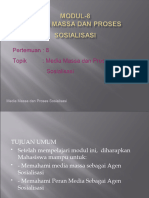 Sosiologi Komunikasi Pertemuan 8