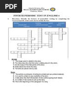 4th Periodic Test