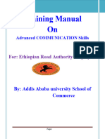 Comunication Training Module