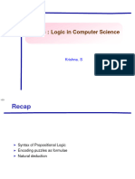 CS 228: Logic in Computer Science: Krishna. S