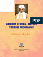Malaviya Mission - Teacher Training Programme