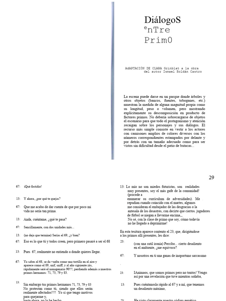 Dialogo Entre Primos | PDF