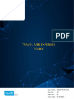 TSME-HR-PLY-06 Travel and Expenses Policy