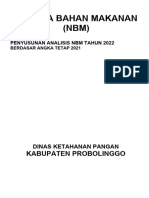Laporan NBM Kab Probolinggo 2022