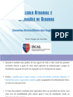 CAOS (5 - Reservas Matemáticas Das Seguradoras) Alunos