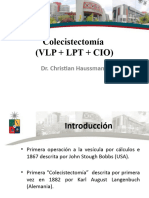 Colecistectomia Abierta y VLP