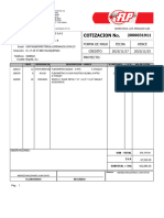 Cotizacion No.: 2023/11/25 Credito Forma de Pago Fecha 2023/11/17 Vence