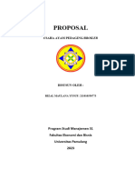 PROPOSAL USAHA AYAM PEDAGING Docx