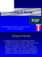 Turning & Boring: General Manufacturing Processes Engr.-20.2710 Instructor - Sam Chiappone