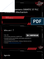 D2 COMMSEC - Breaking Siemens SIMATIC S7 PLC Protection Mechanism - Gao Jian