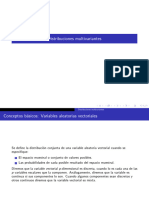 Distribuciones Multivariantes