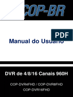 COP DVR 4 8 16 32 FHD AHD Manual PT