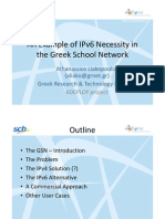 An Example of Ipv6 Necessity in An Example of Ipv6 Necessity in The Greek School Network