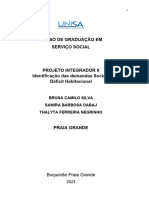 Projeto Integrador II - Identificação Das Demandas