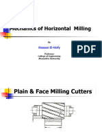 6-Mecchanics of Horizontal Milling