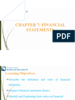 Chapter 7 - Financial Statements