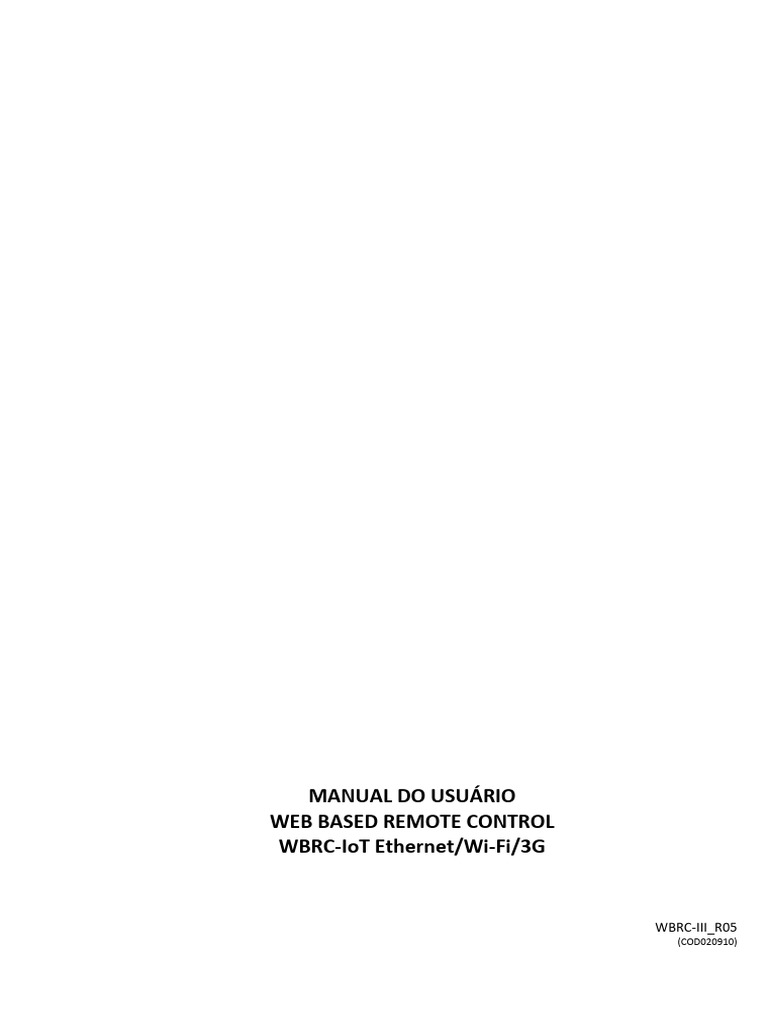 WBRC III r05 | PDF | Rede de computadores | Endereço de IP