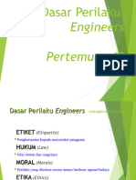 Perilaku Engineer