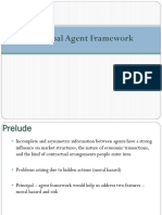 Principal Agent Framework