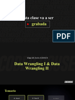 Clase 15 - Data Wrangling I y Data Wrangling II