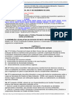 Lei Completar 233 - Politica Florestal Do Estado de Mato Grosso