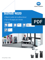 Bizhub 4020 DataSheet