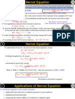 Module II - Nernst Equation