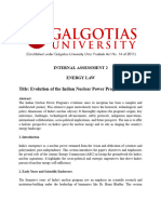 Internal Assessment 2 Energy Law