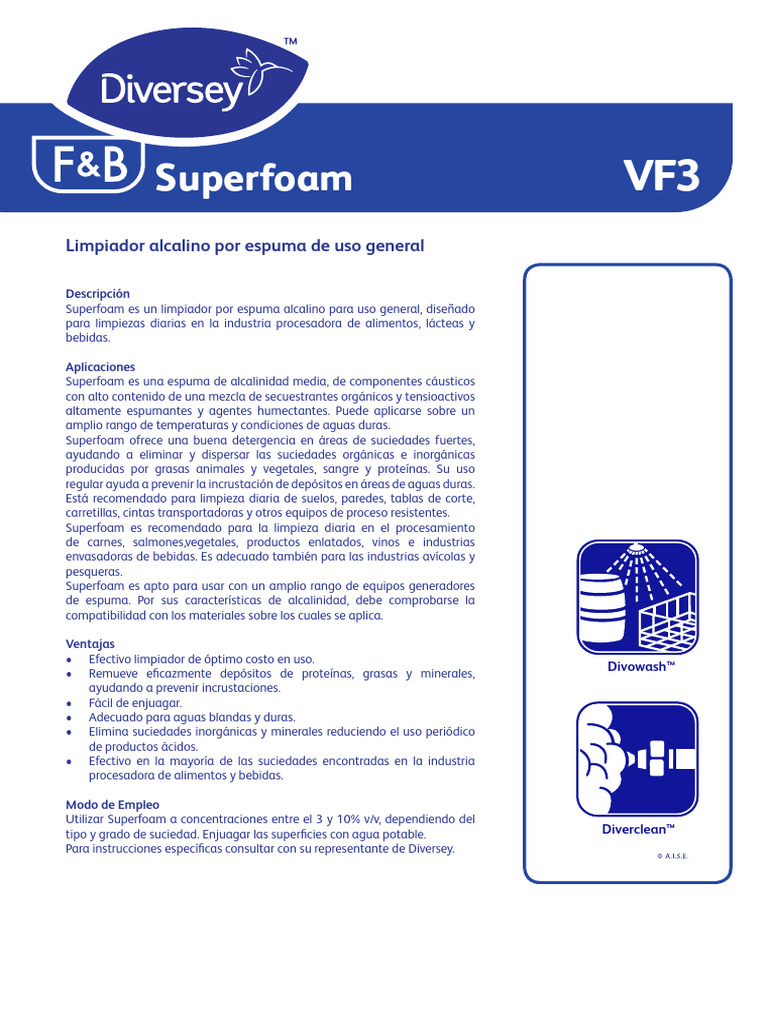 FT - Superfoam | PDF | Espuma | Química